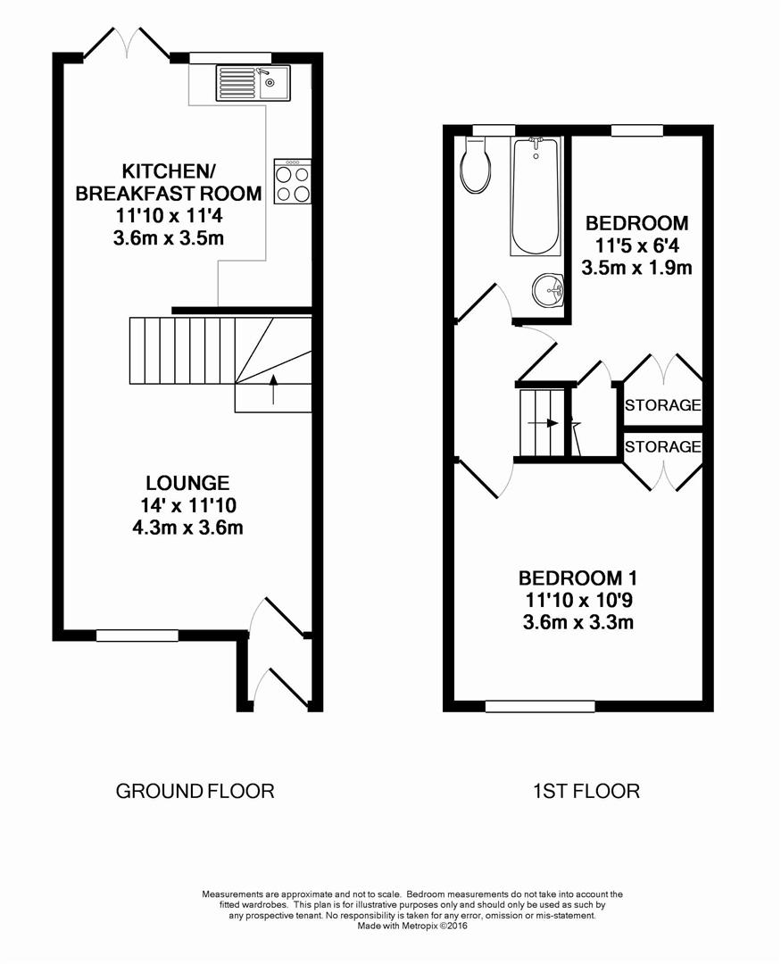 Floorplan for The Copse, Horsham